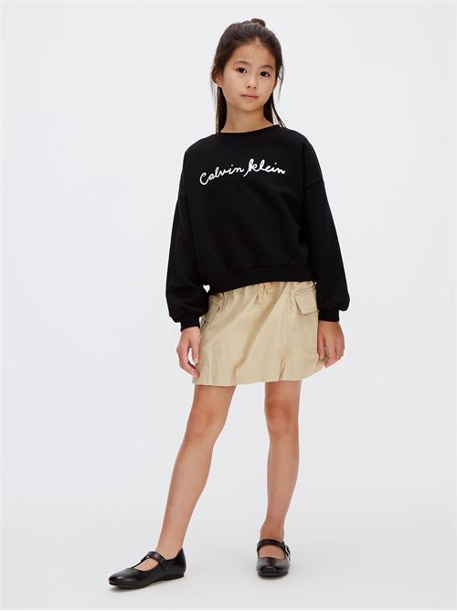 ck crewneck sweatshirt CALVIN KLEIN JEANS | LVCKSJB25GBEH